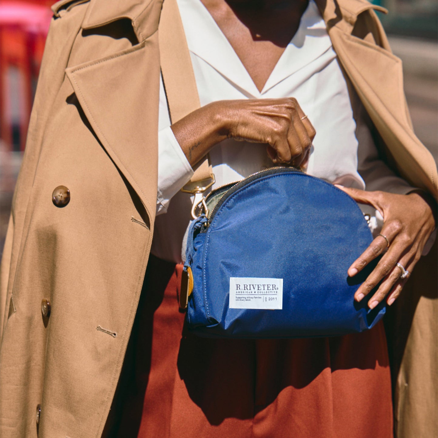 Hopper | Navy Nylon