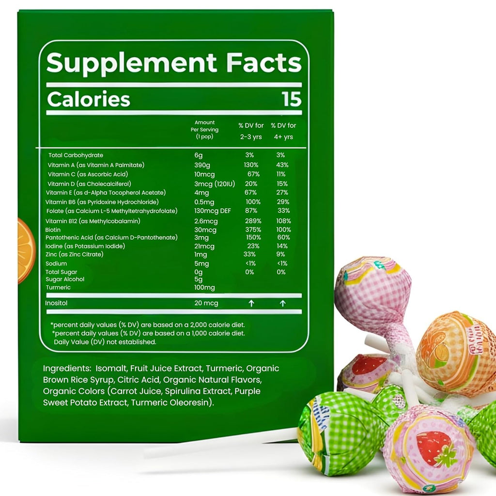Andy Anand Sugar-Free Lollipops, 29 ct, 8.8 oz – Natural Fruit Flavors, Keto, Vegan, Gluten-Free & Dye-Free, Birthday & Holiday Gift Box