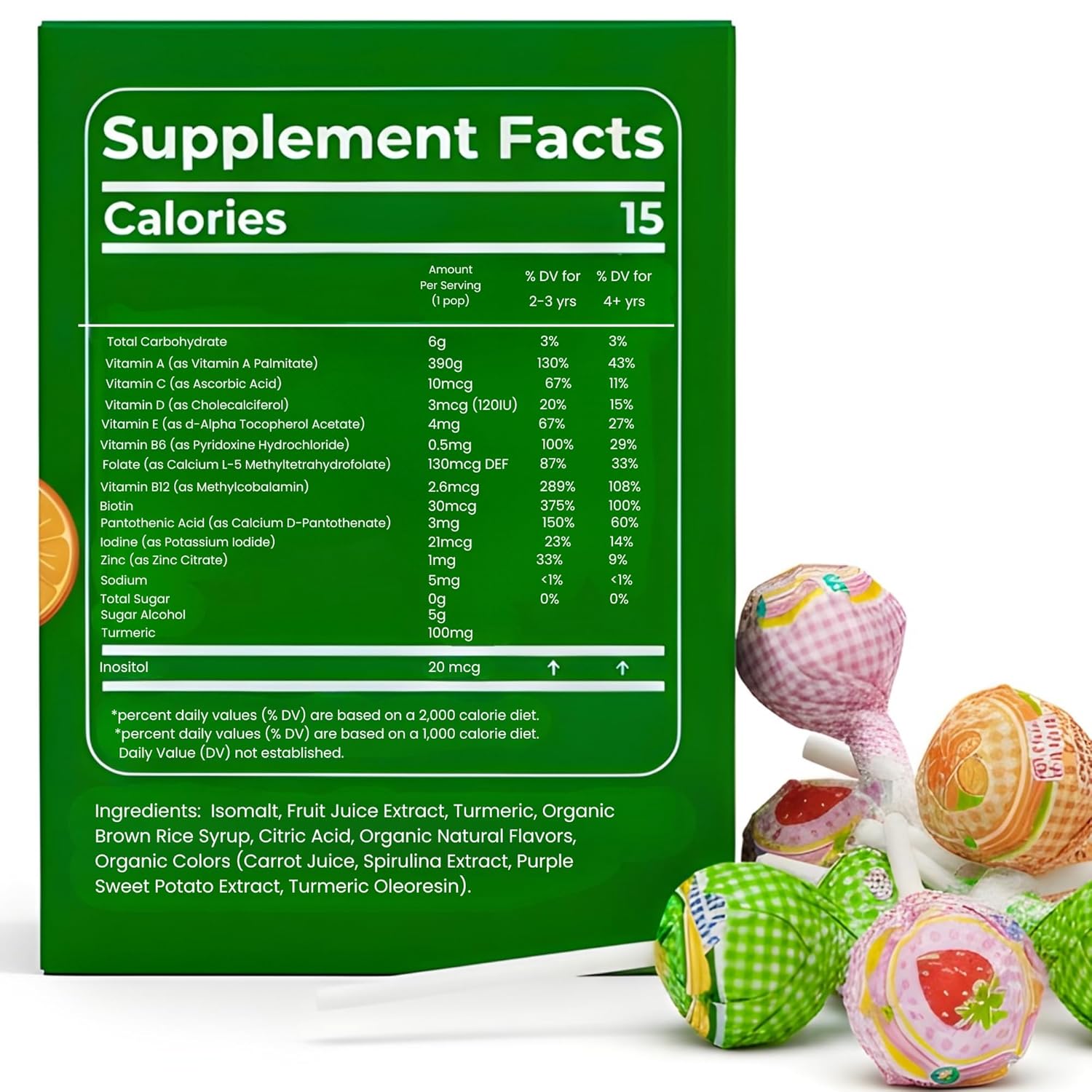 Andy Anand Sugar-Free Lollipops, 29 ct, 8.8 oz – Natural Fruit Flavors, Keto, Vegan, Gluten-Free & Dye-Free, Birthday & Holiday Gift Box