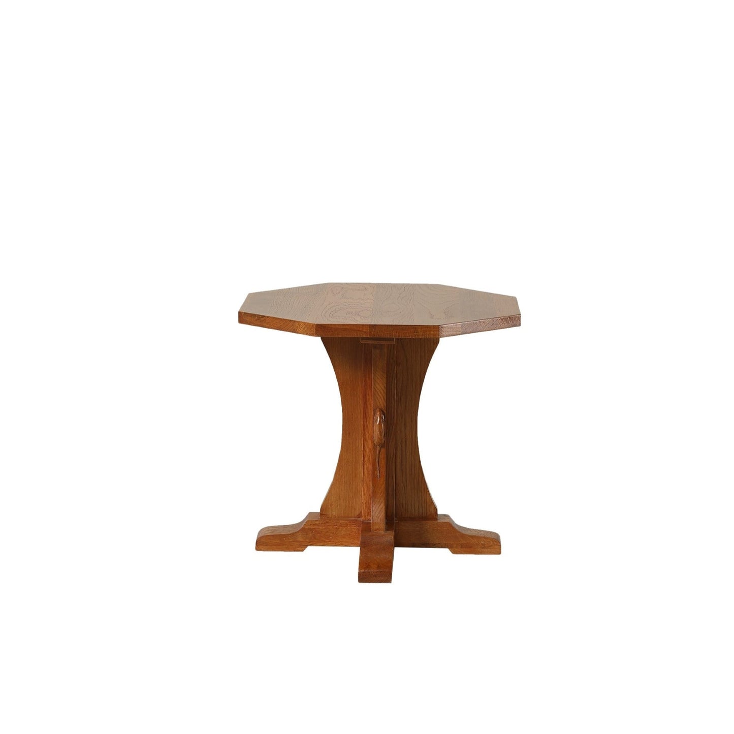 Mission Solid Oak Mouse Detail End Table