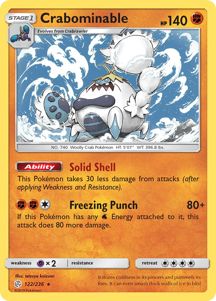 Crabominable (122/236) [Soleil et Lune : Éclipse Cosmique]