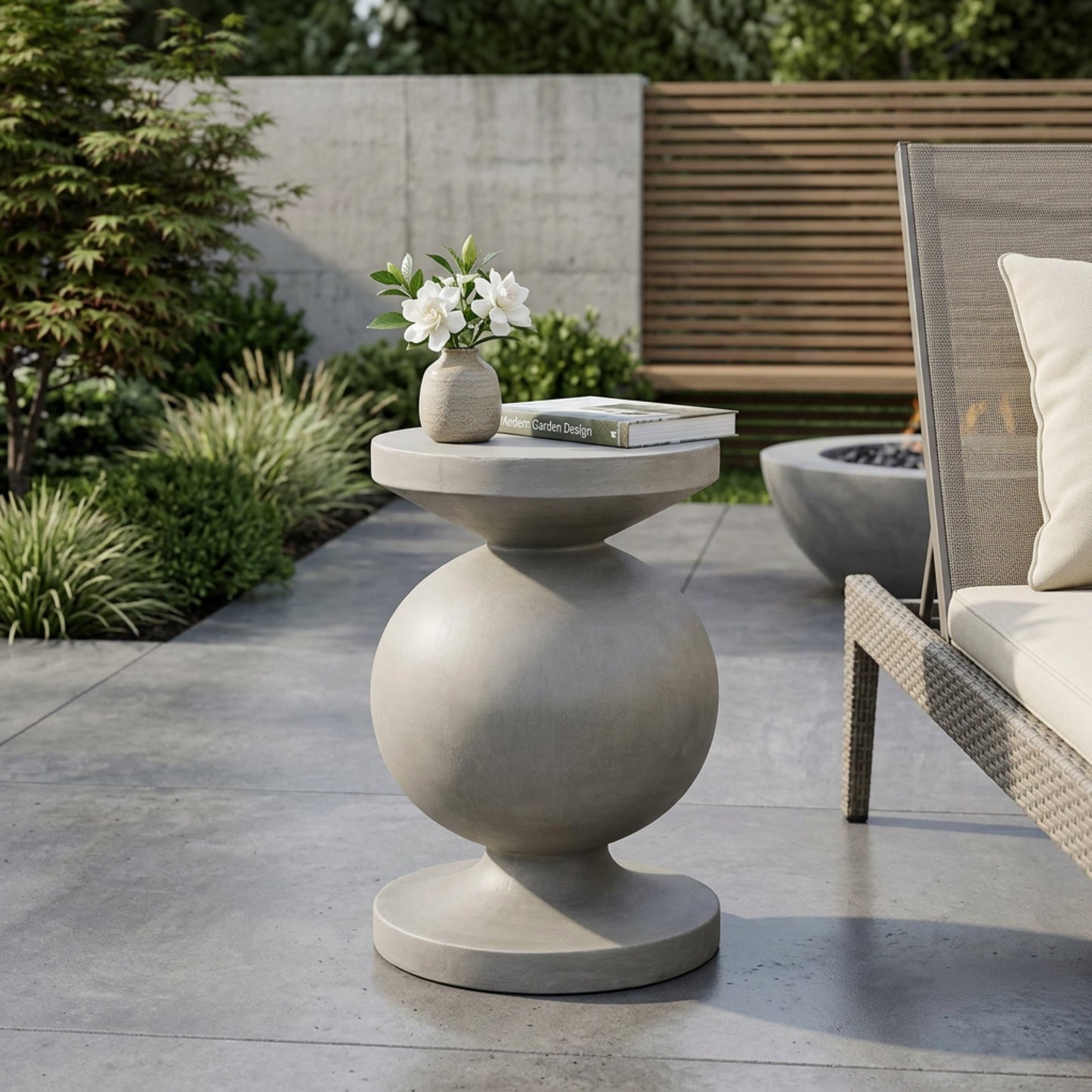Outdoor Lightweight End Table