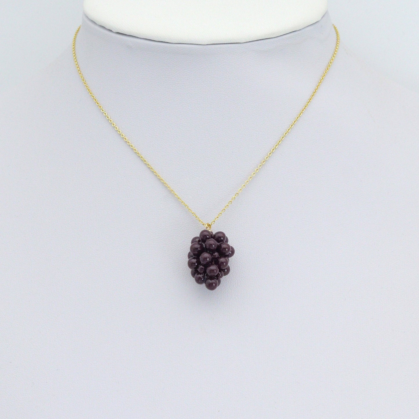 Grape Blackberry Charm Pendant,Sku#LK1226