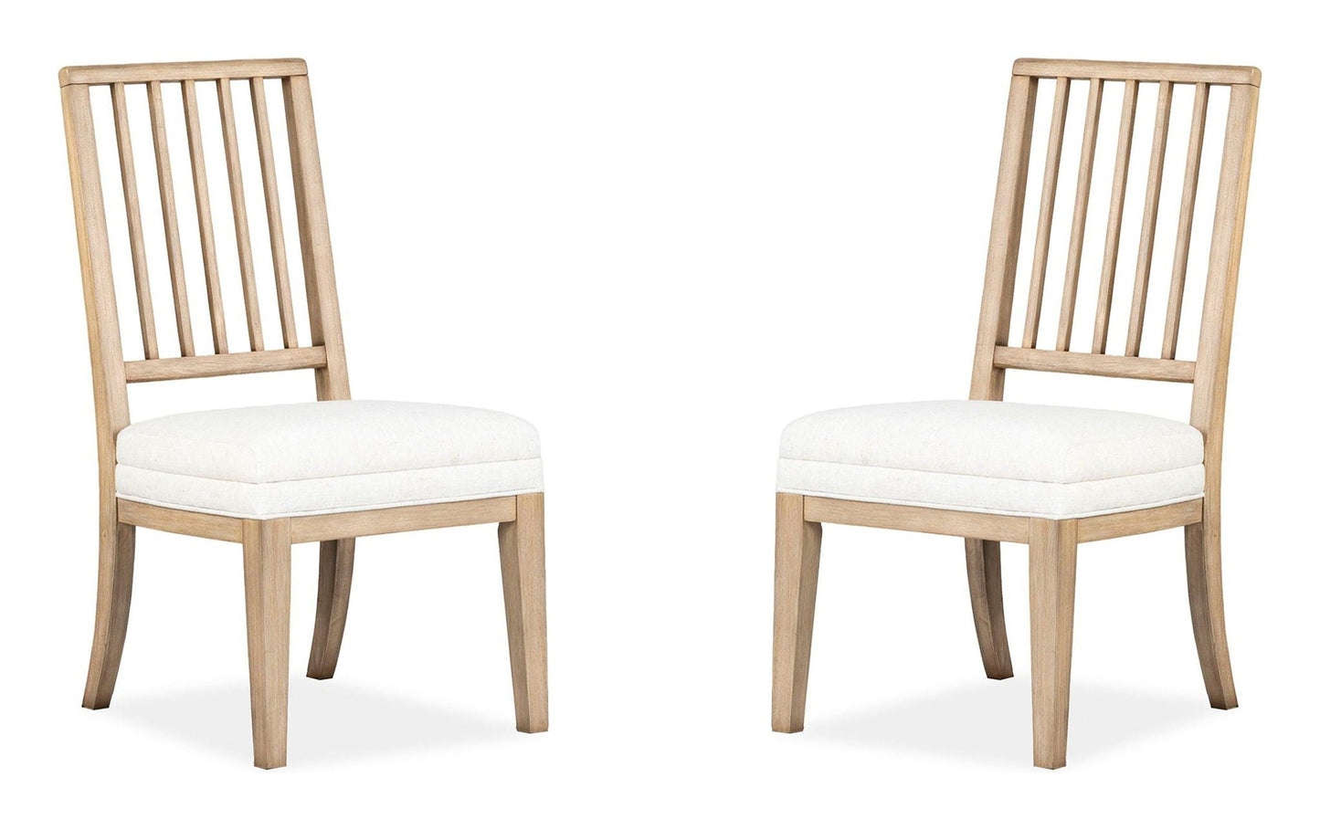 Coventry - Upholstered Side Chair With Solid Wood Back (Set of 2) - Honey Wheat
