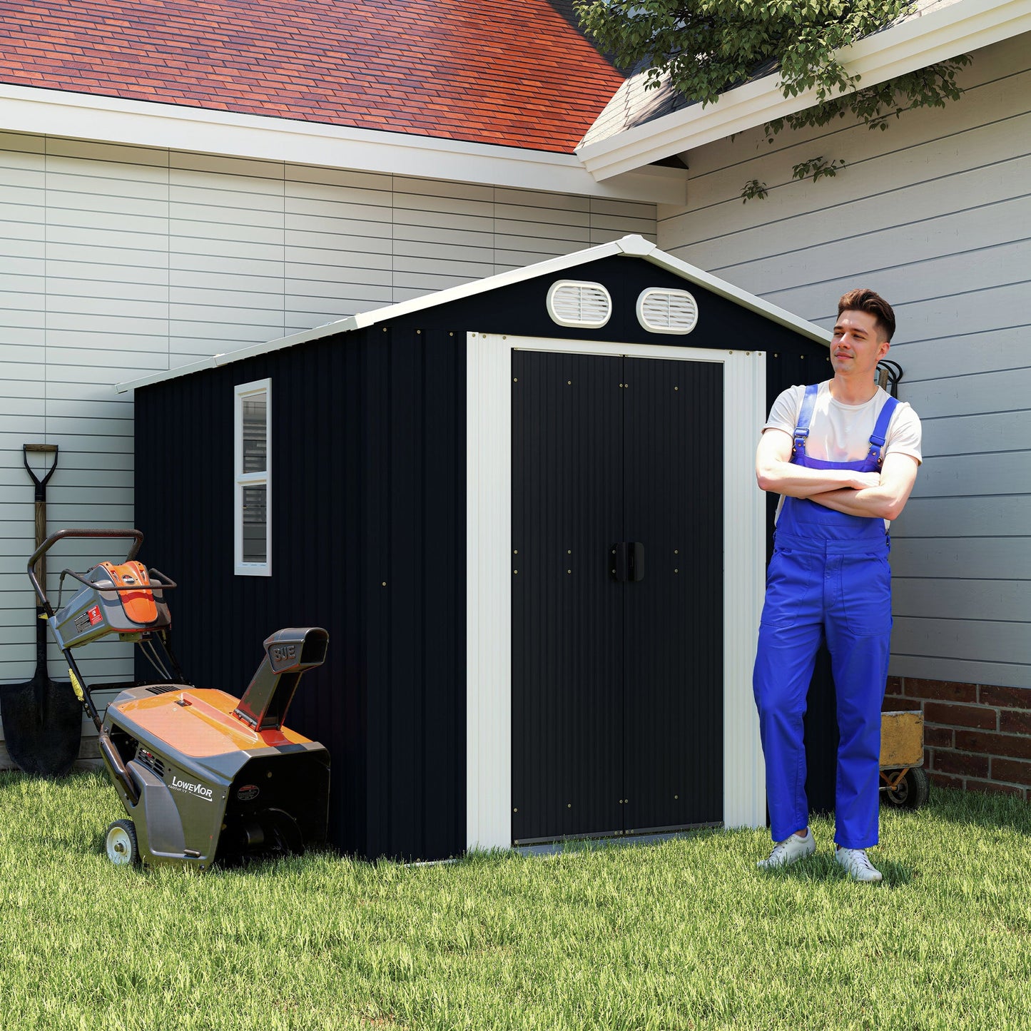 Campcraft 8x6 FT Outdoor Storage Shed