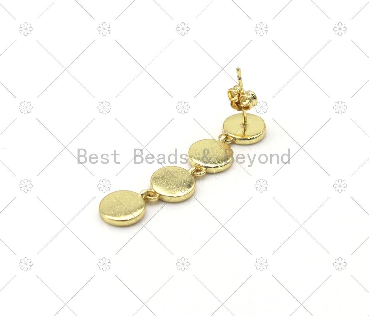 Colorful Enamel Smiley Face Shape Latch Back Earrings, X285