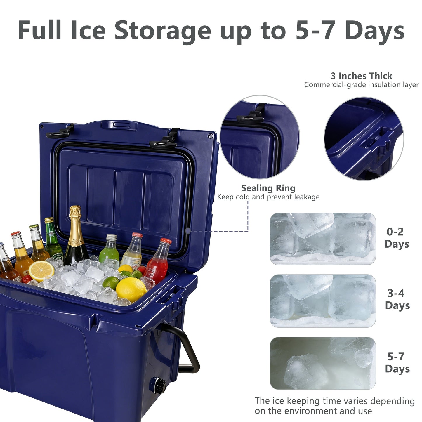 25QT Portable Insulated Cooler