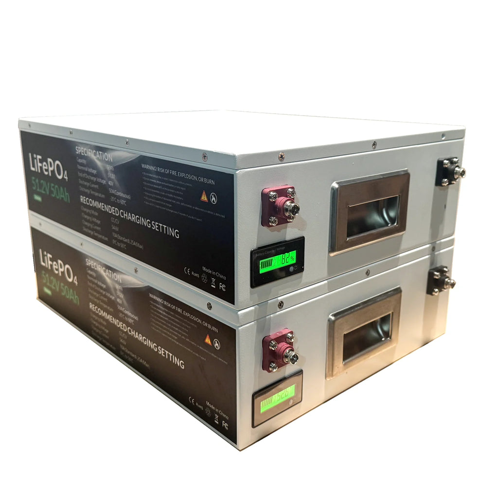 Batterie LiFePO4 24 V 100 Ah avec équilibrage actif et BMS 100 A