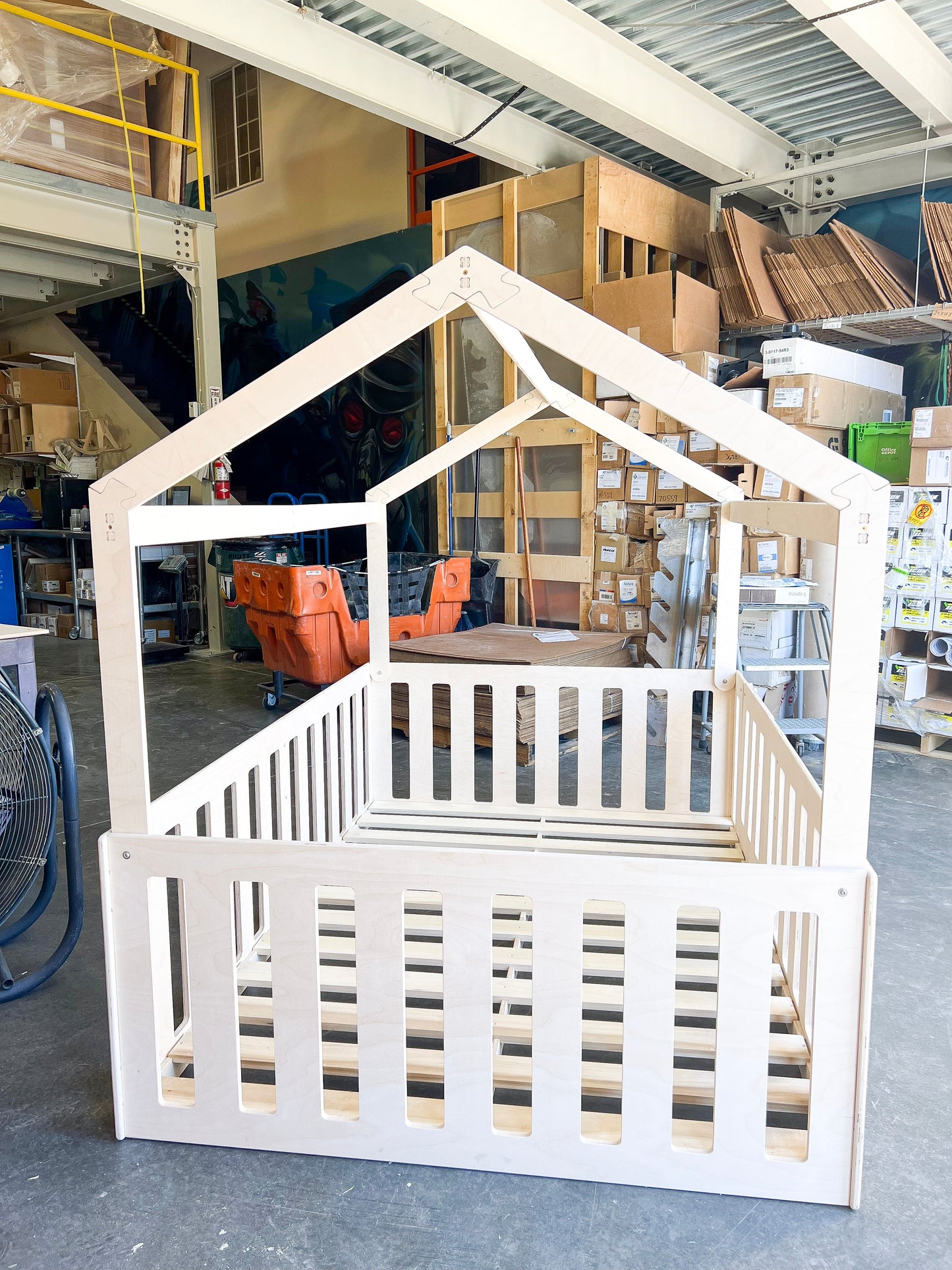 MIGUELITO- Twin Size House Bed