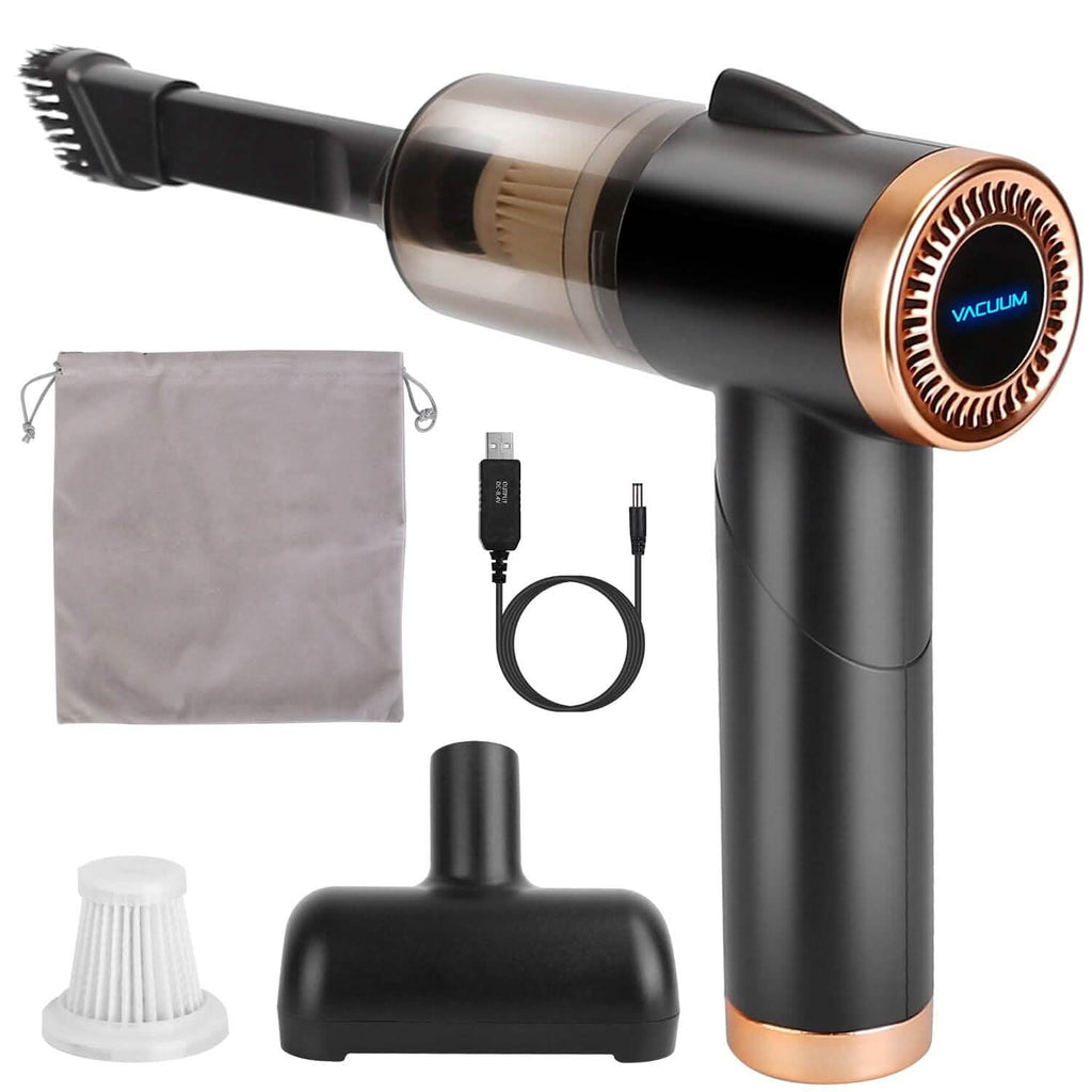 Aspirateur portatif rechargeable 3-en-1 120W avec buse-brosse