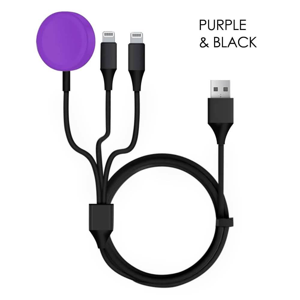Chargeur 3-en-1 pour iPhone et Apple Watch