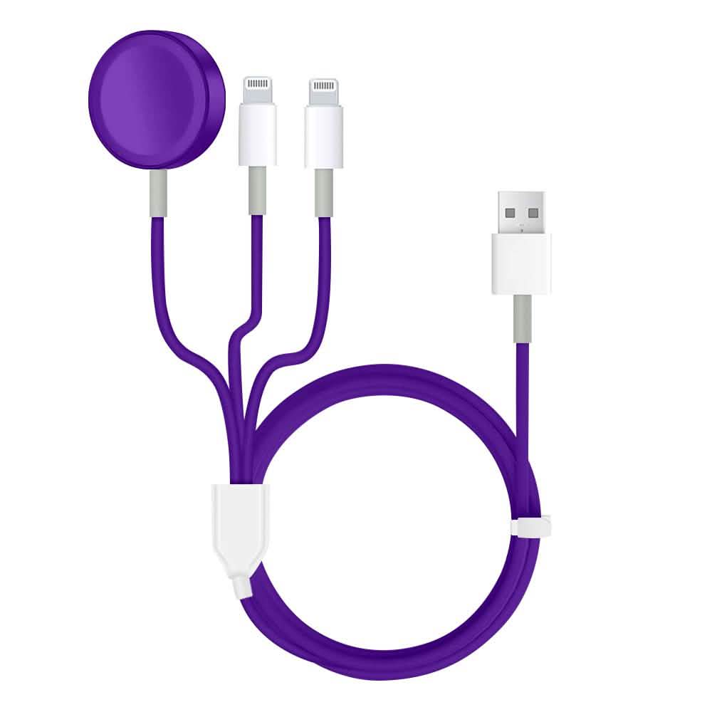Chargeur 3-en-1 pour Apple Watch et iPhone
