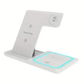 Station de recharge rapide sans fil pliable 3-en-1