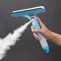 3-in-1 Handheld Glass Cleaner with Scraper & Sprayer - Versatile Window Wipe