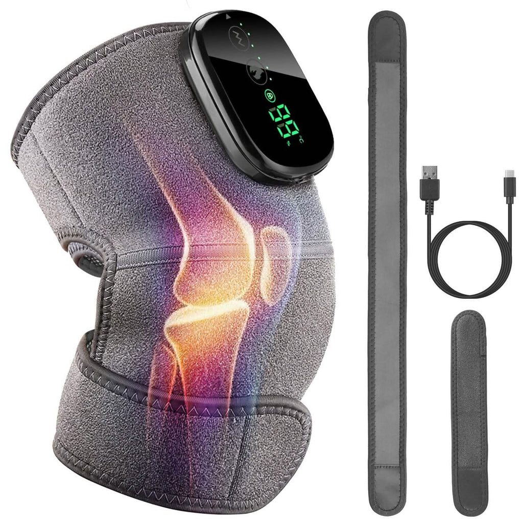 3-in-1 Heated Pads Massager with 3 Level Vibration