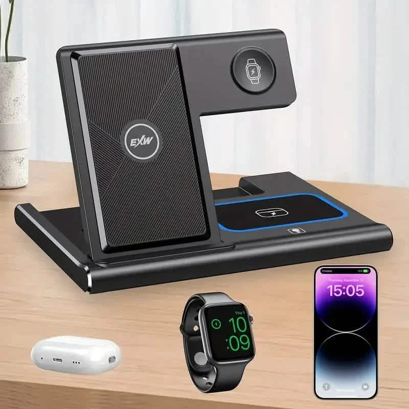 3-in-1 Multifunctional Convenient Wireless Charging Station