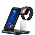 3-in-1 Qi-Certified 15W Fast Charging Station