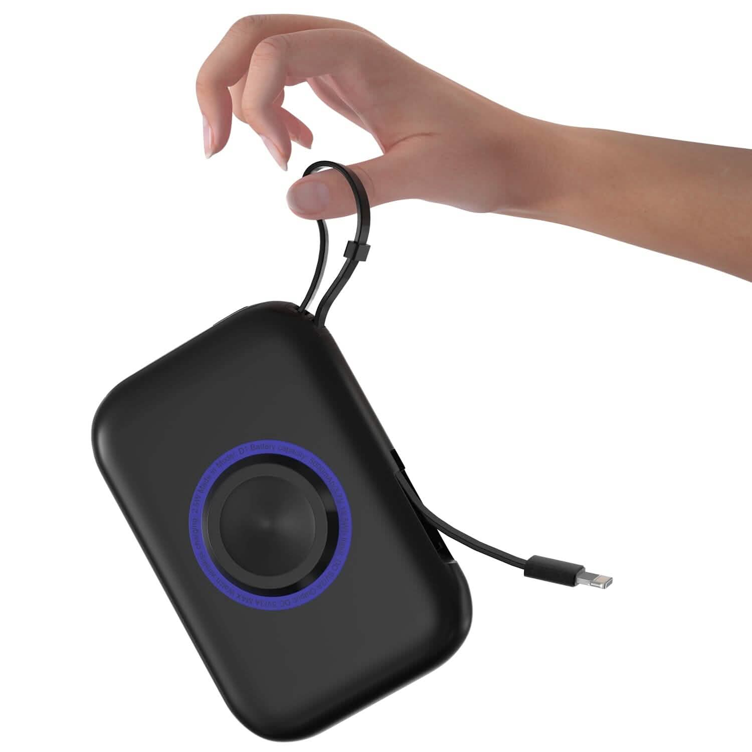 3-in-1 ワイヤレス充電器 携帯用マグネット式パワーバンク