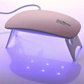 Mini lampe LED/UV 3 LED pour vernis à ongles