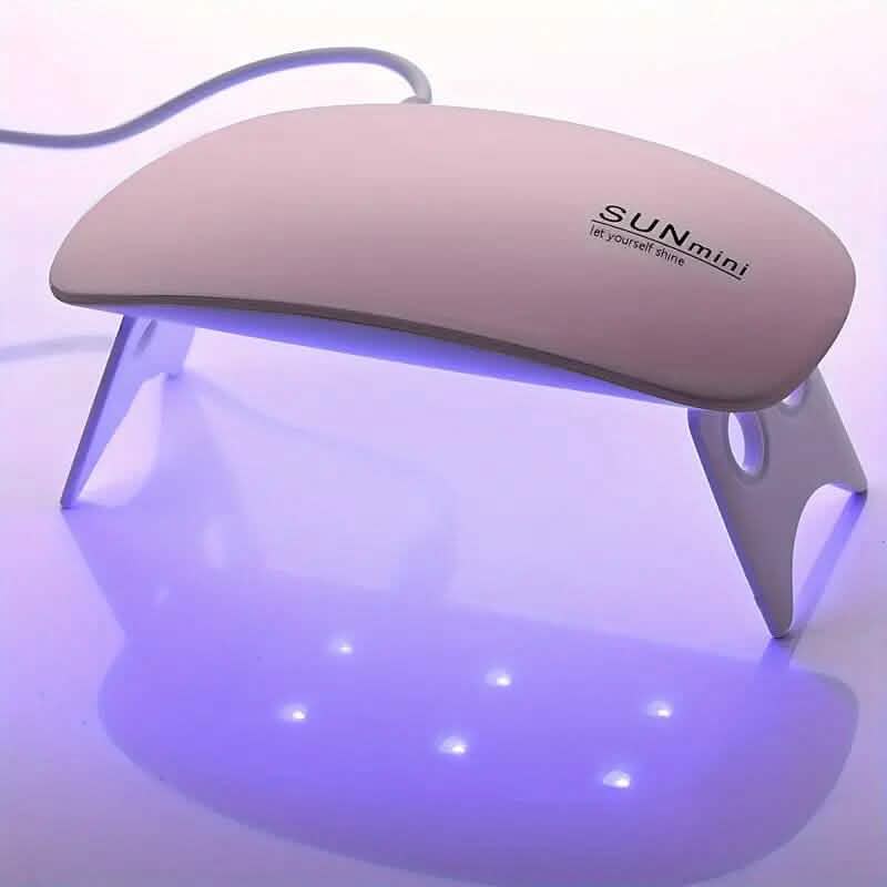 Mini lampe LED/UV 3 LED pour vernis à ongles