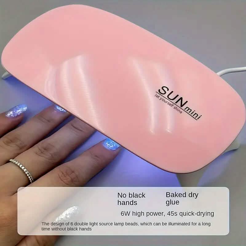 Mini lampe LED/UV 3 LED pour vernis à ongles