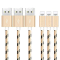 3-Pack: 10 Ft Apple Lightning Charger