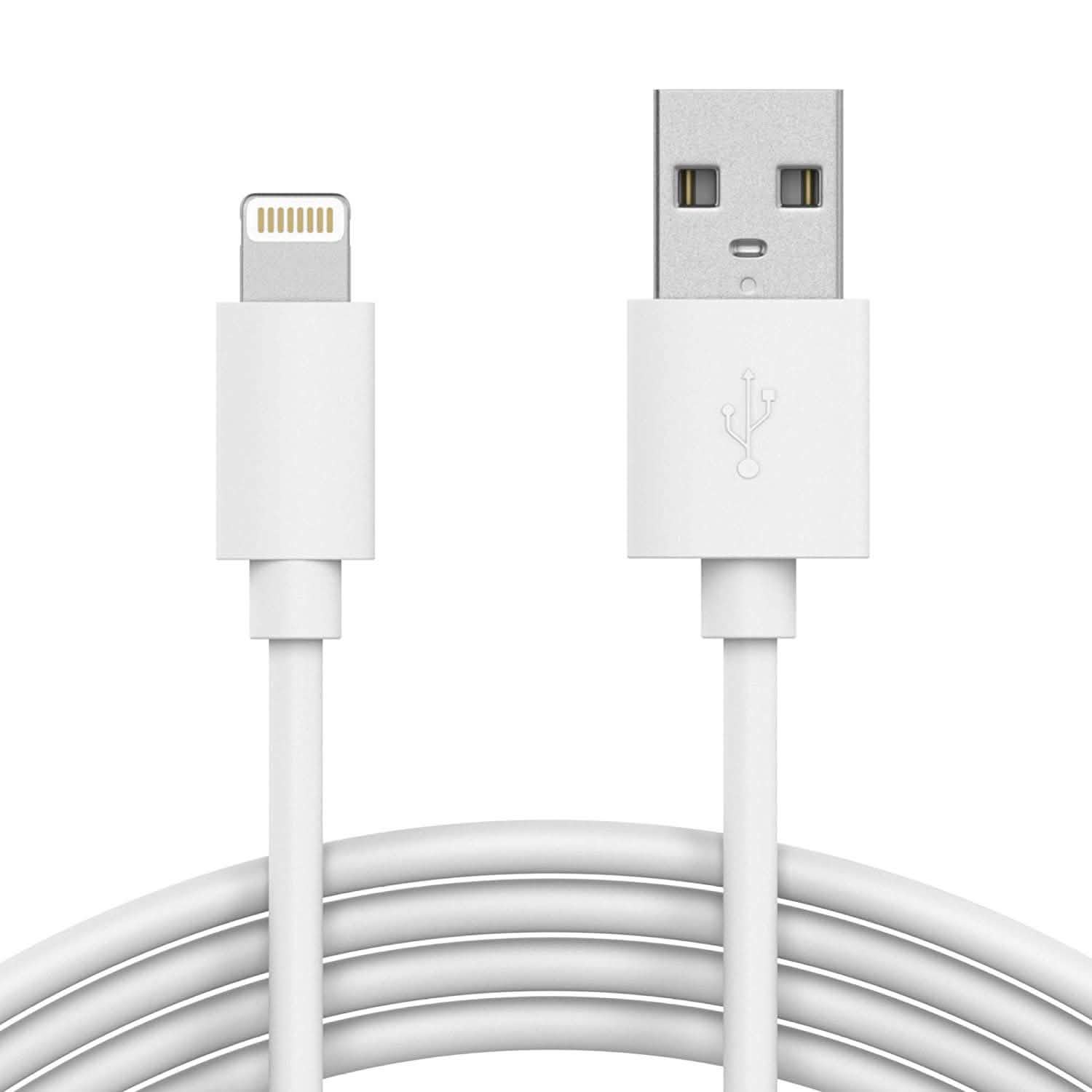 Lot de 3 câbles Lightning certifiés Apple de 3 mètres