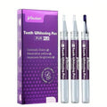 3-Pack: 3ml/0.1fl oz Mint Flavor Purple Teeth Whitening Gel Pen