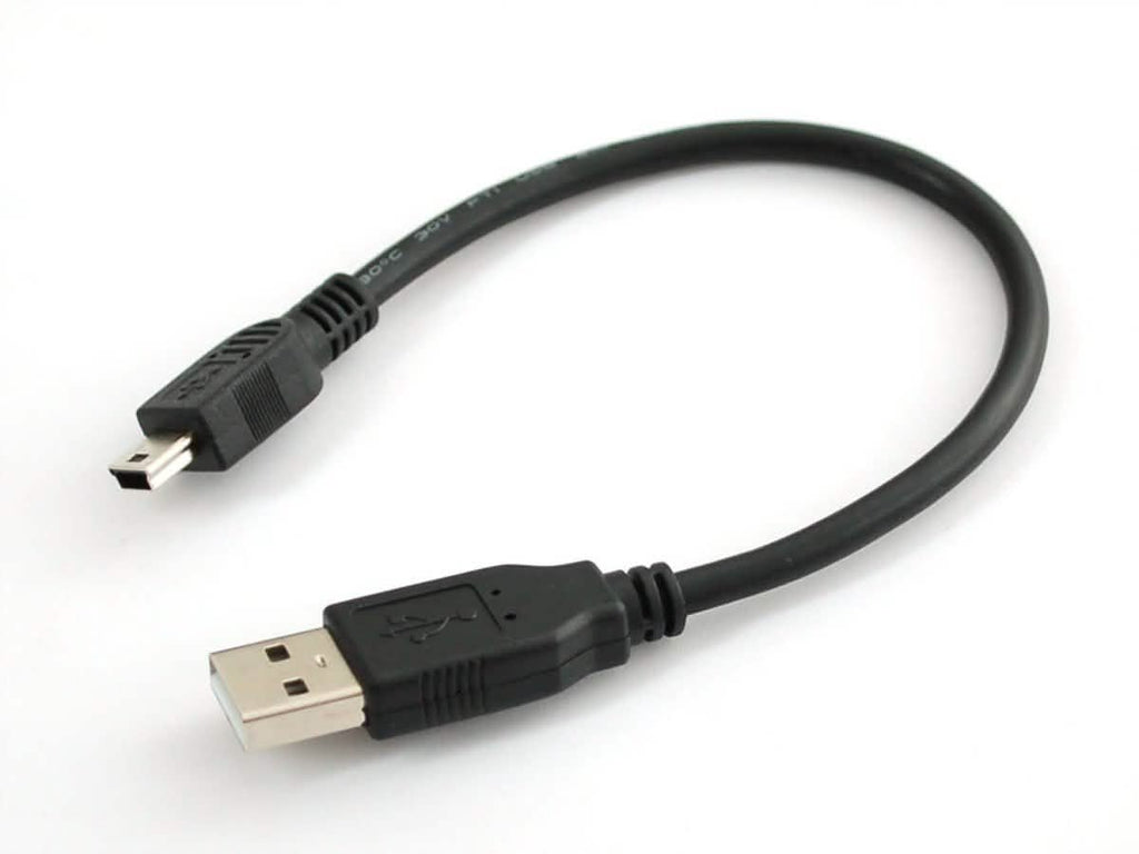 3-Pack: 5" USB Cable 2.0 - Assorted Sizes