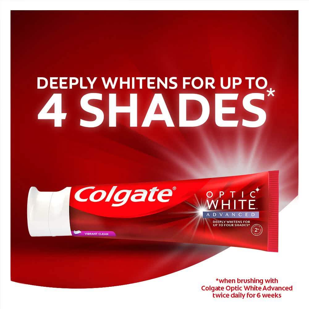 Lot de 3 : Dentifrice blanchissant avancé Colgate Optic White