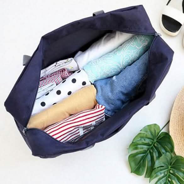 Lot de 3 : Sac de rangement de voyage pliable compact et élégant