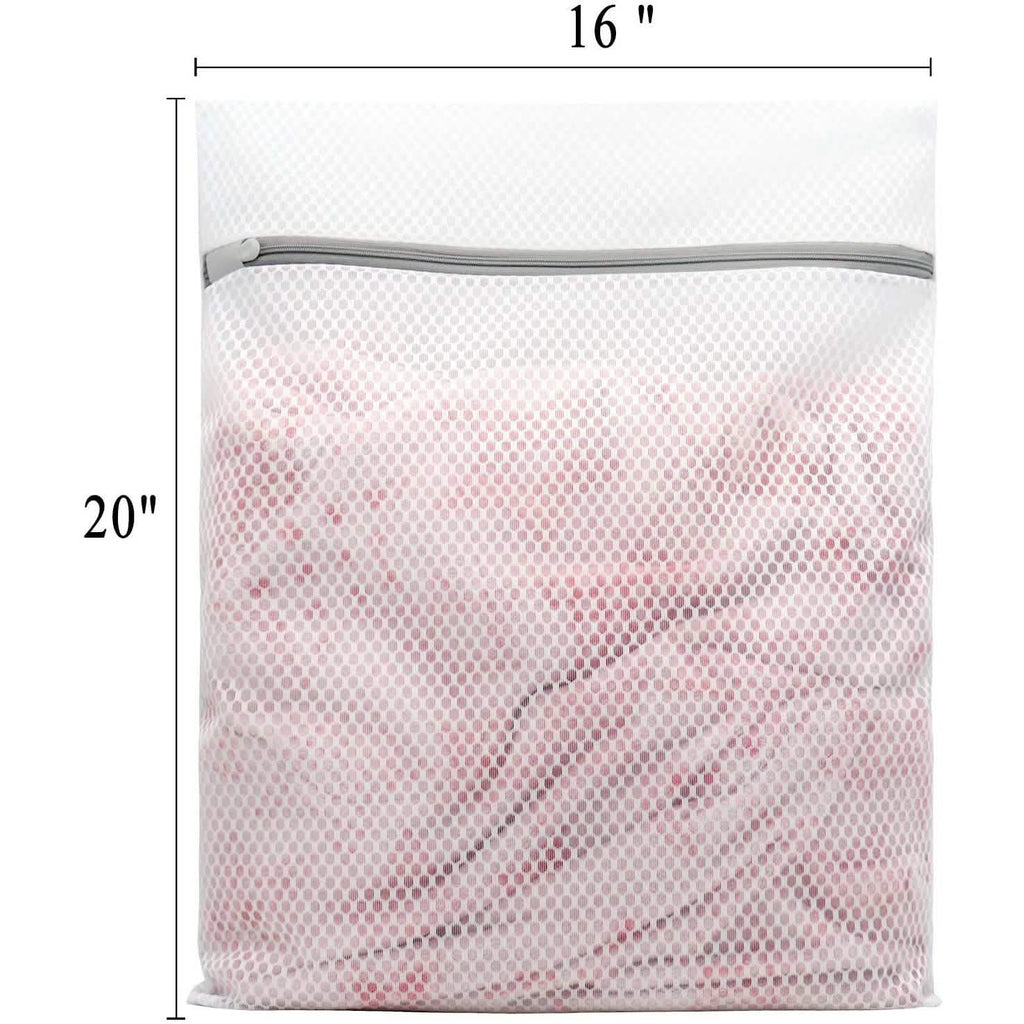 Lot de 3 : Sacs à Linge en Maille Nid d'Abeille Résistants