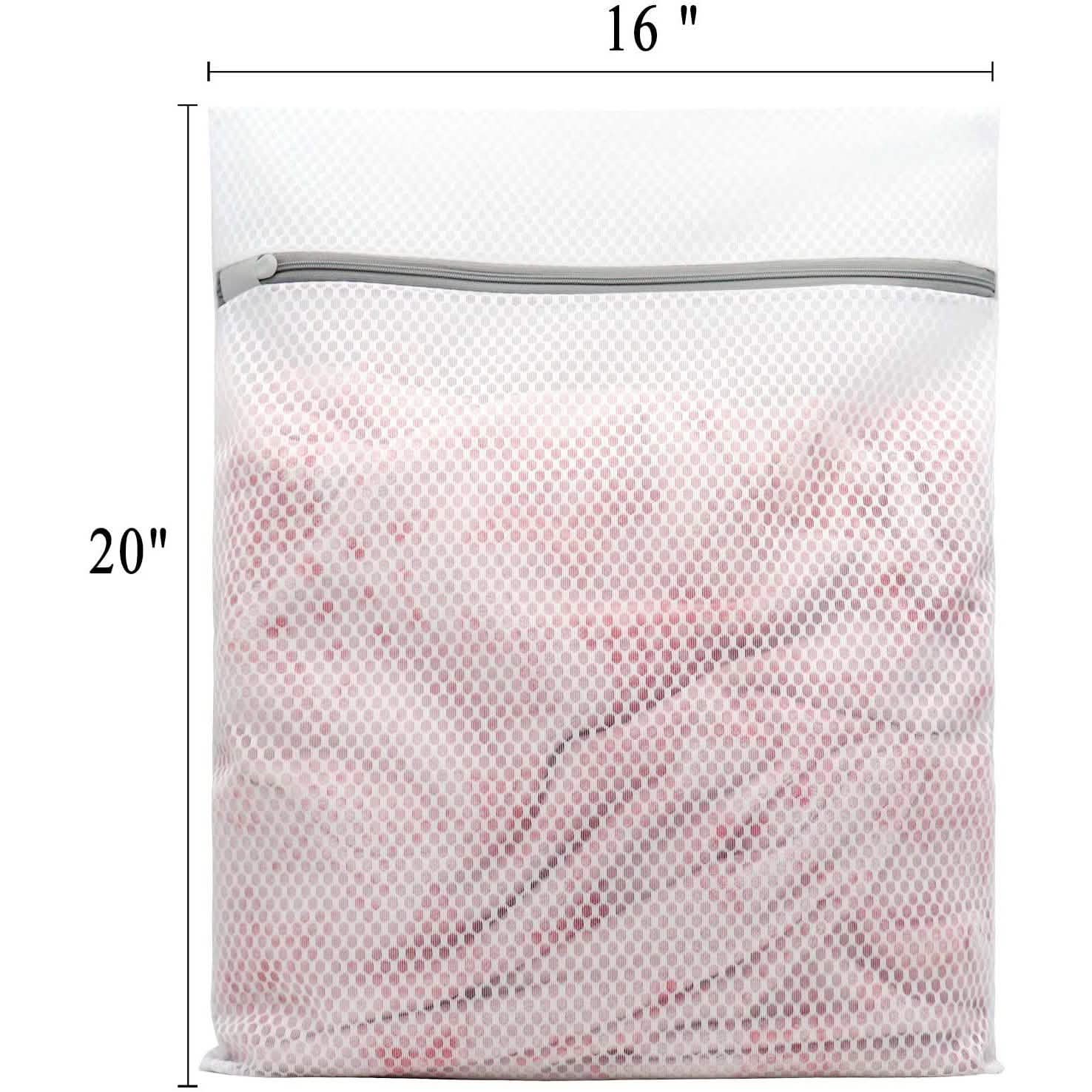 Lot de 3 : Sacs à Linge en Maille Nid d'Abeille Résistants