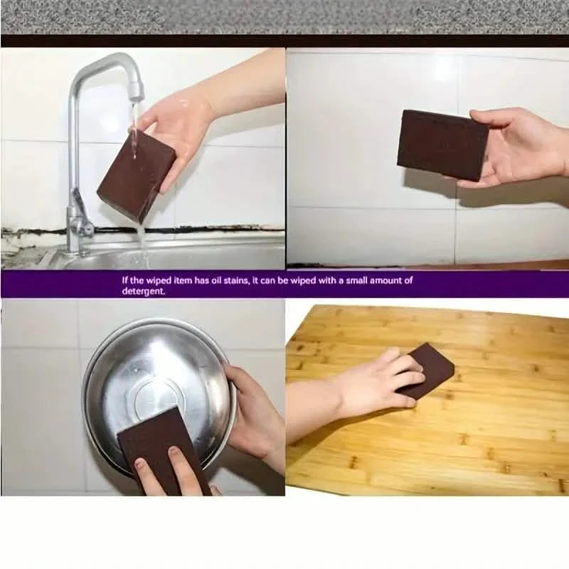 3-Pack: Emery Magic Wipe - Bottom Cleaning Descaling Sponge