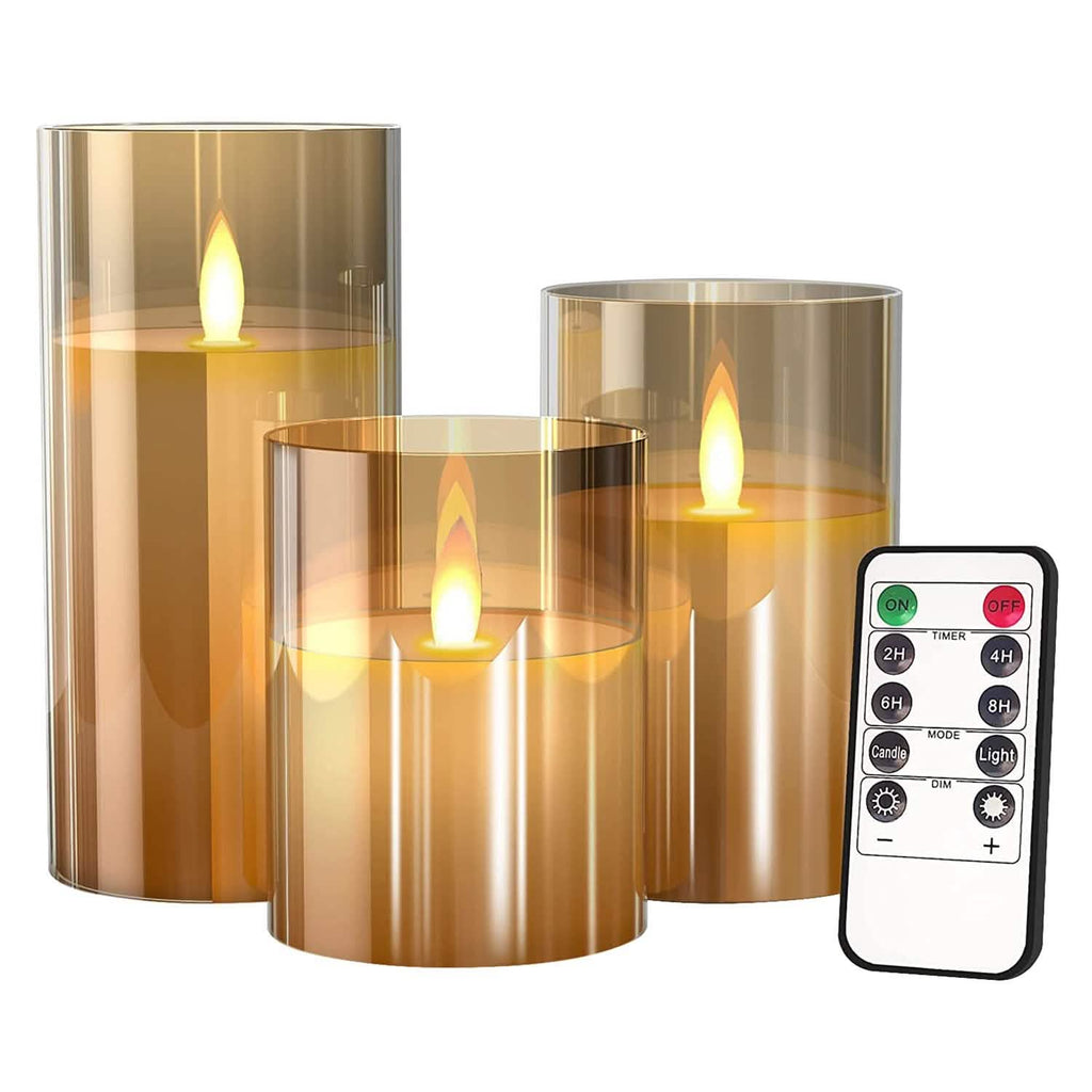 3-Pack: Flameless Battery Operated Candles