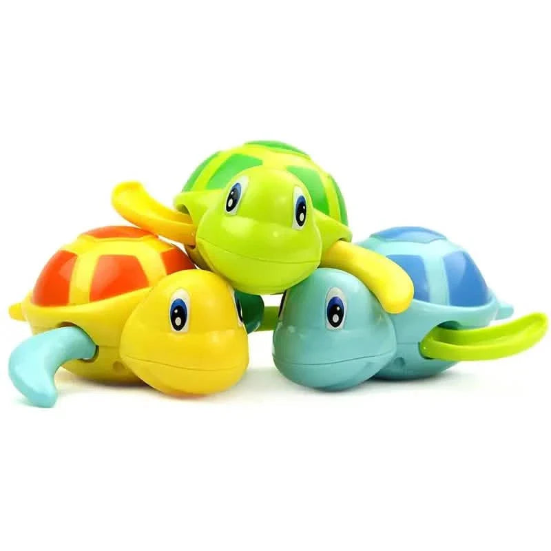3-Pack: Fun Swimming Turtle Bath Toy
