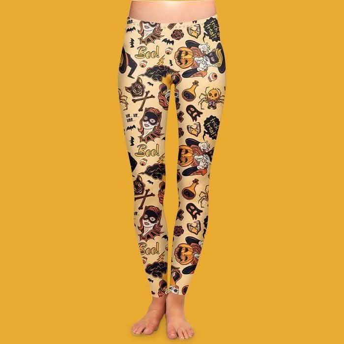 3-Pack: Halloween Special Premium Wicked Cool Women's Leggings