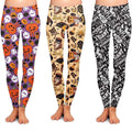 3-Pack: Halloween Special Premium Wicked Cool Women's Leggings