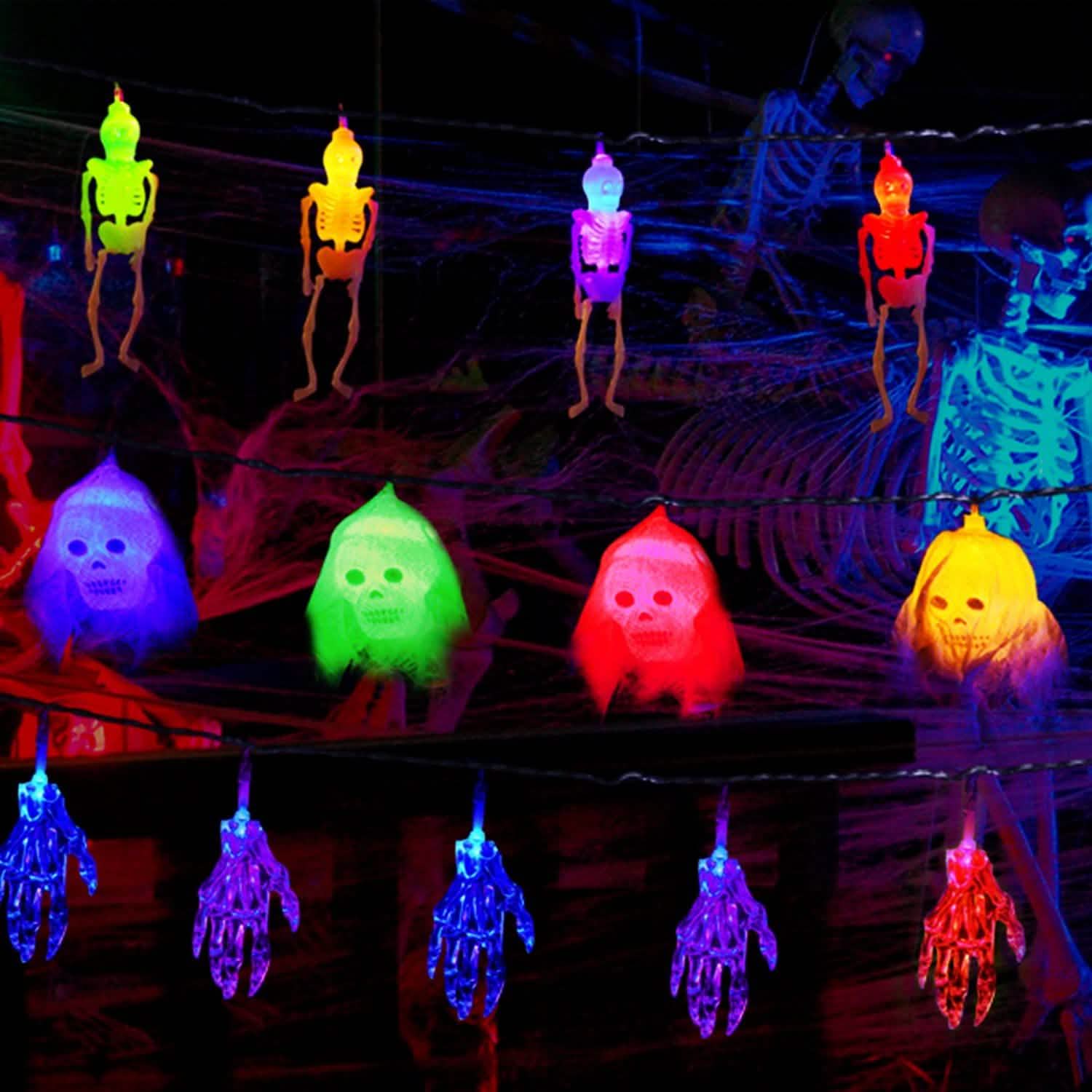 3-Pack: Halloween String Light Decorations