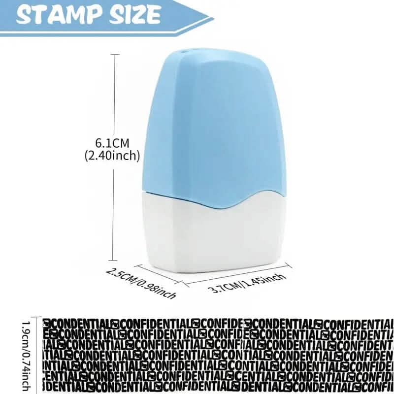 3-Pack: Identity Protection Roller Stamp