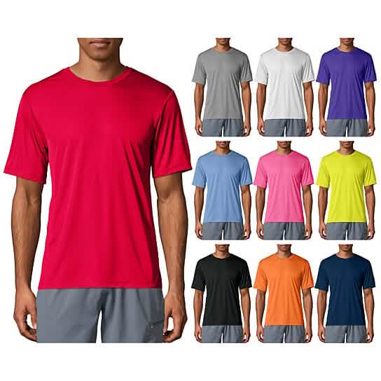 Lot de 3 t-shirts à manches courtes Cool Dri-Fit évacuant l'humidité pour homme