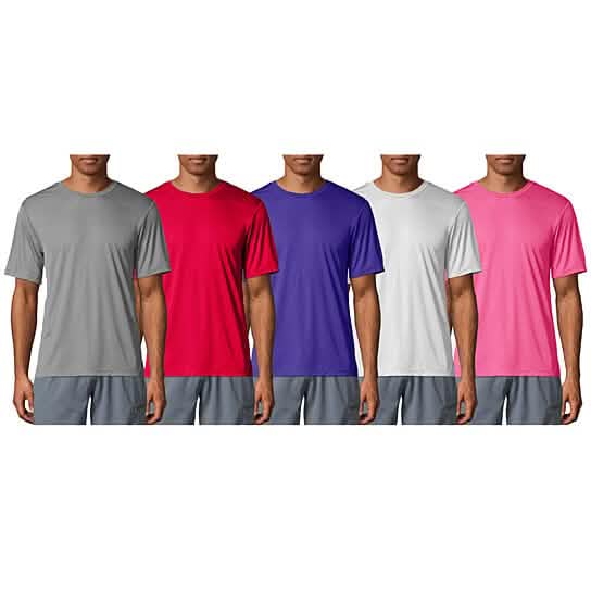 Lot de 3 t-shirts à manches courtes Cool Dri-Fit évacuant l'humidité pour homme