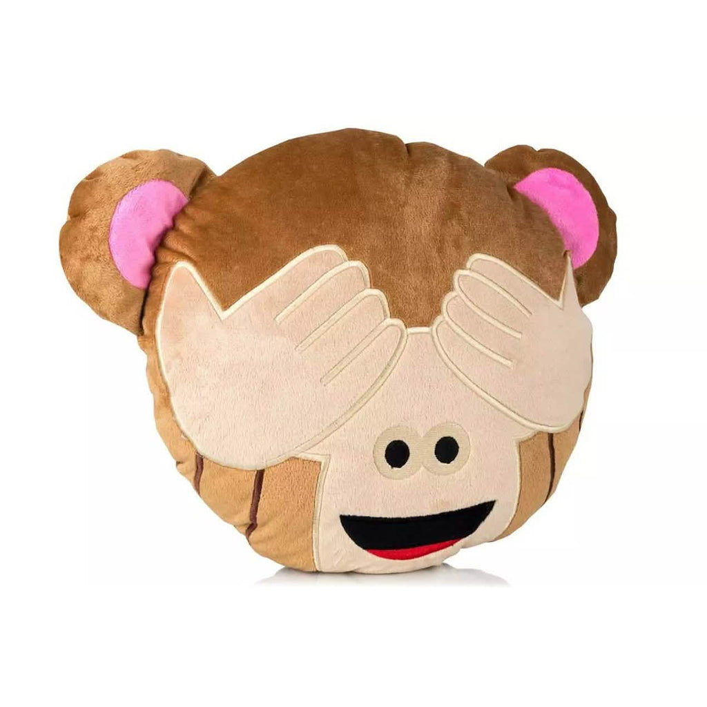 3-Pack: Monkey Emoji Pillows