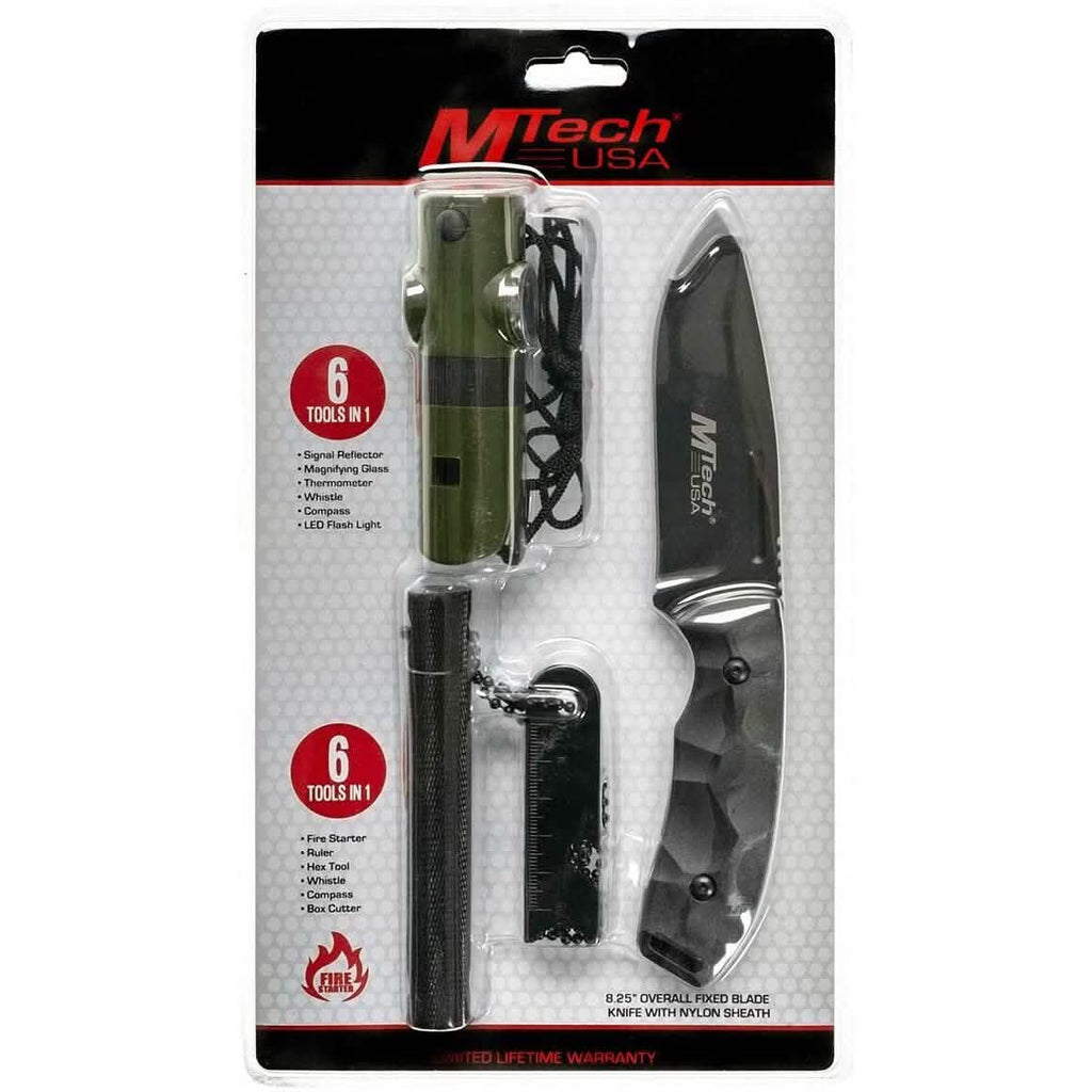 3個セット：Mtech USA タクティカルサバイバルキット MT-PR-009