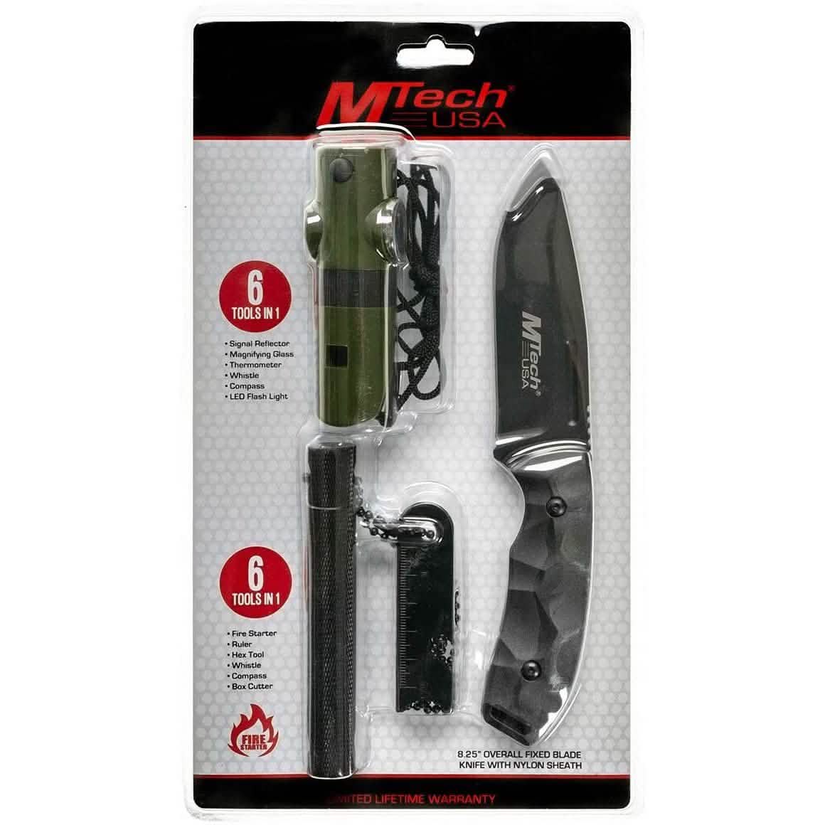 3個セット：Mtech USA タクティカルサバイバルキット MT-PR-009