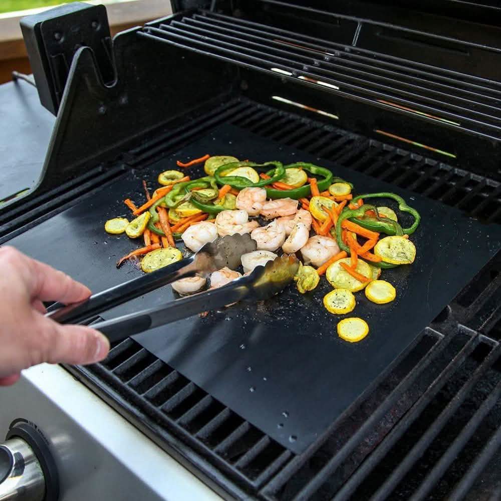 3枚セット：ノンスティックBBQグリルマット