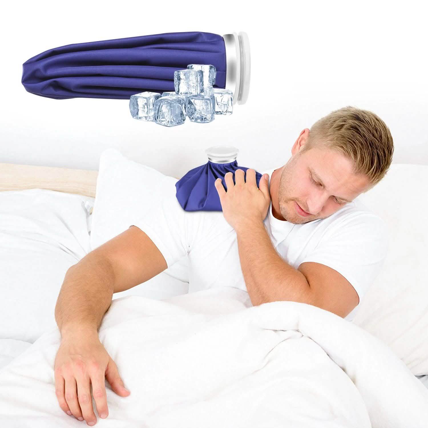 Lot de 3 : Sac de glace réutilisable Soulagement de la douleur Pack chaud Blessure sportive Premiers secours