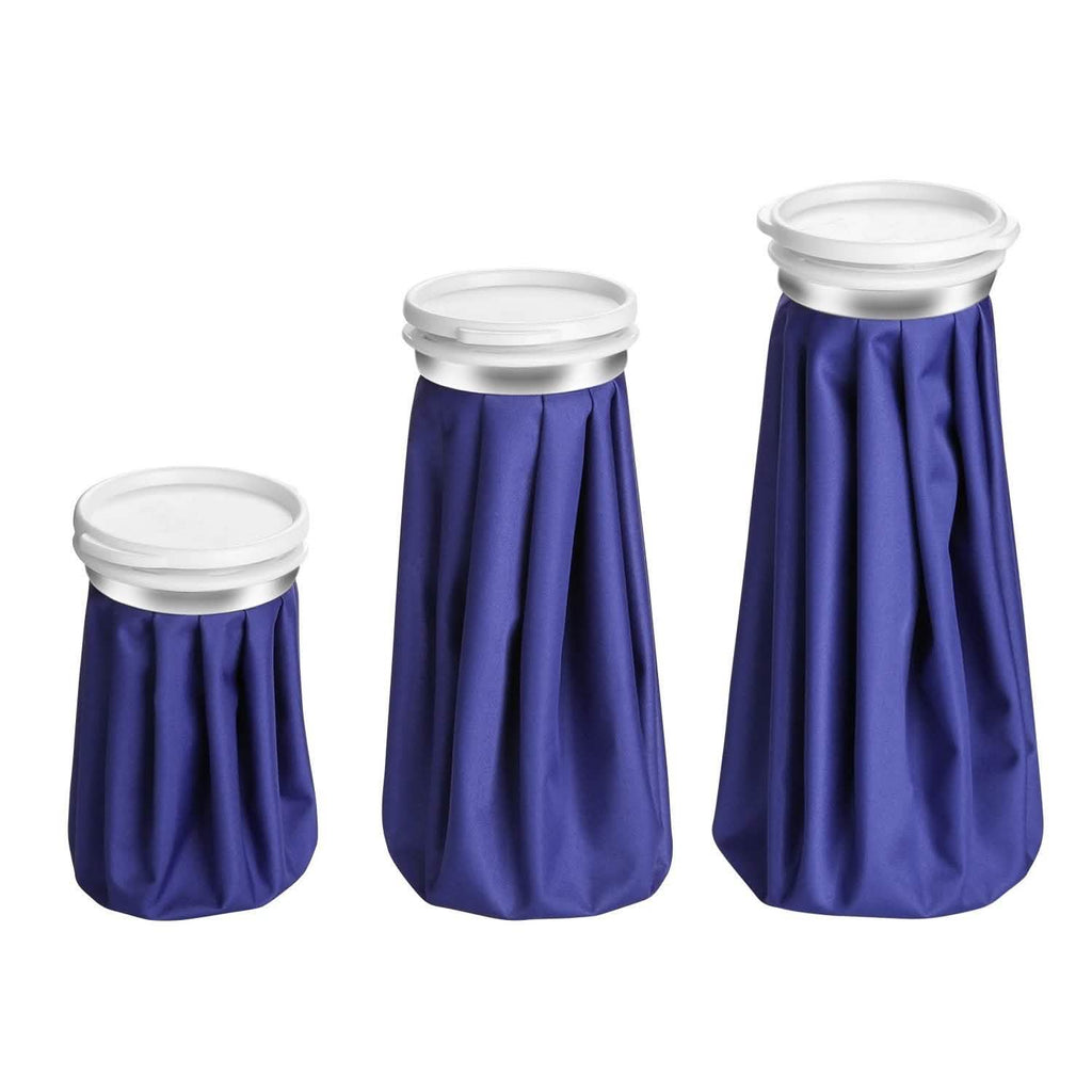 Lot de 3 : Sac de glace réutilisable Soulagement de la douleur Pack chaud Blessure sportive Premiers secours