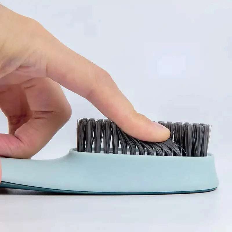 Lot de 3 : Brosse à chaussures ABS écologique Forte capacité de décontamination Brosse de nettoyage