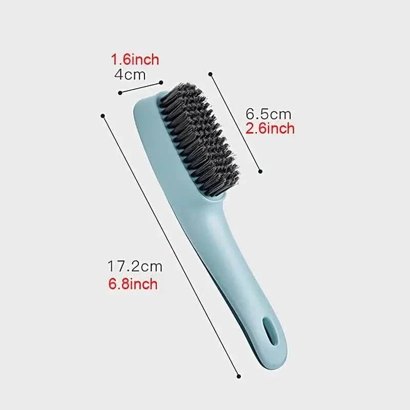 Lot de 3 : Brosse à chaussures ABS écologique Forte capacité de décontamination Brosse de nettoyage